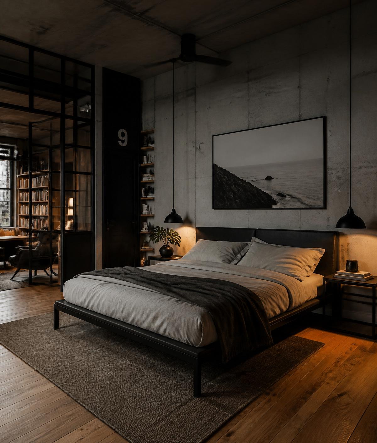 Пример интерьера в стиле Urban Loft